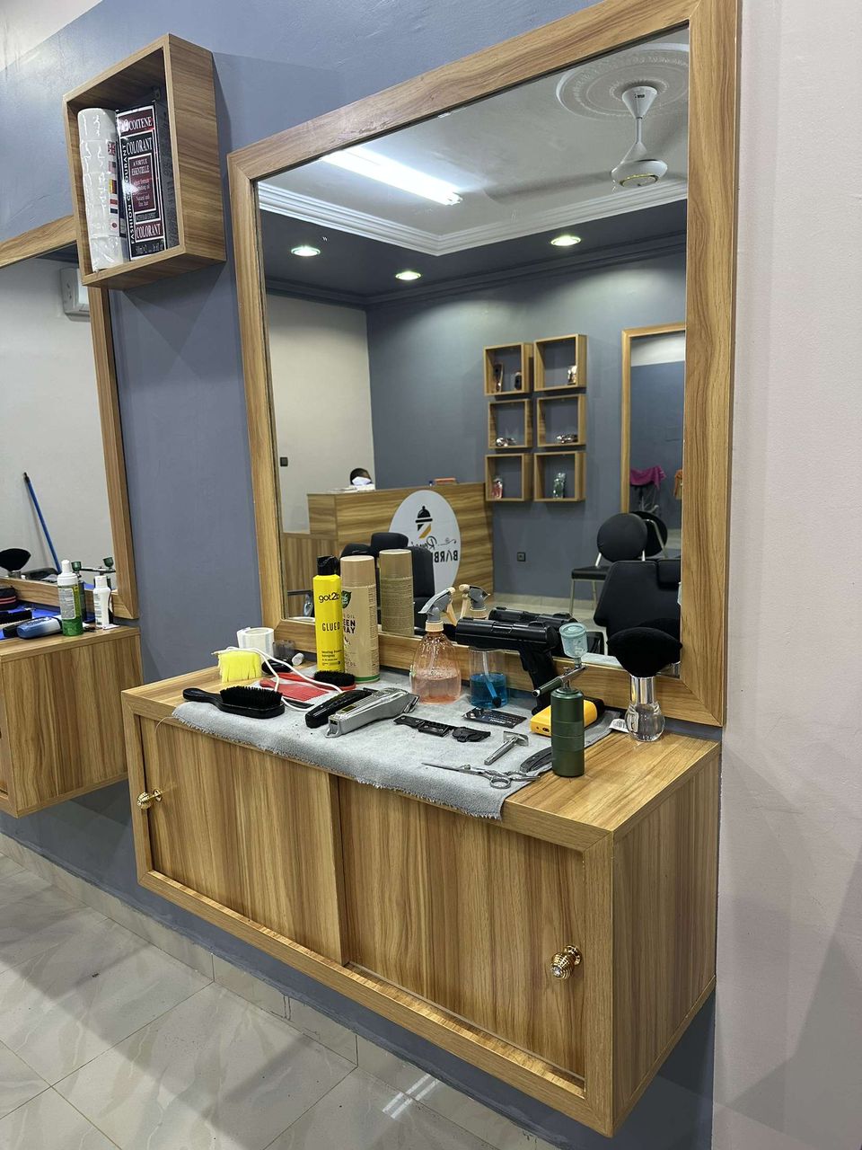 Aménagement salon de coiffure